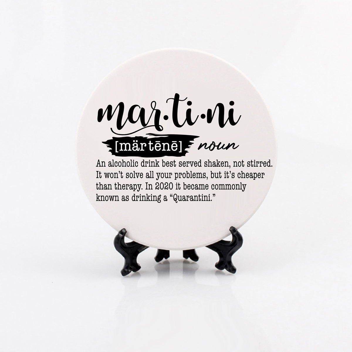 Funny Drink Definition Coasters Set Dictionary Quote Coasters For Bar And Countertop Decor