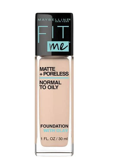 MAYBELLINE Fit Me! Fond de Teint Mat + Pores Affinés - Ivoire Classique 120
