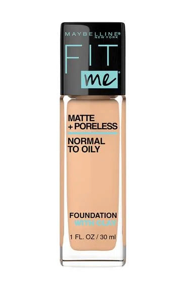 MAYBELLINE Fit Me! Fond de Teint Mat + Anti-Pores - Nude Beige 125