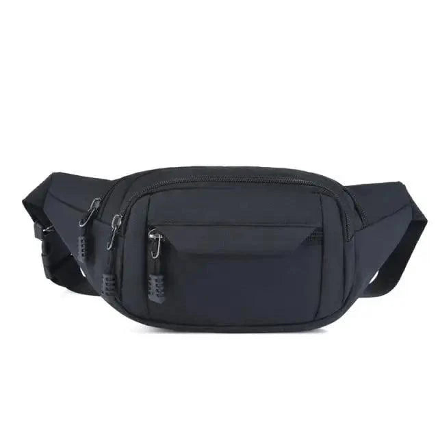 Sac banane homme bleu imperméable, sac de poitrine tendance, nouveau design, haute qualité, pour sports de plein air, sac à bandoulière de voyage pour hommes