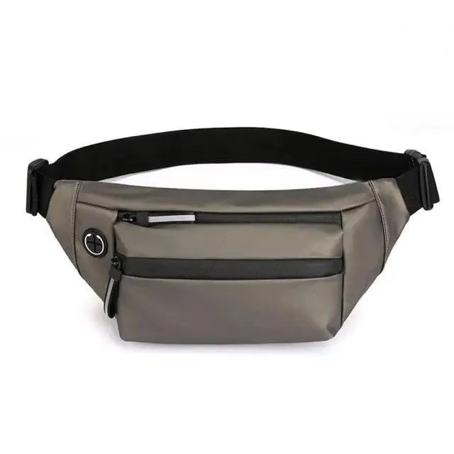Sac banane homme bleu imperméable, sac de poitrine tendance, nouveau design, haute qualité, pour sports de plein air, sac à bandoulière de voyage pour hommes