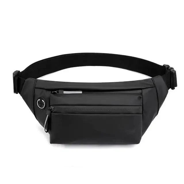 Sac banane homme bleu imperméable, sac de poitrine tendance, nouveau design, haute qualité, pour sports de plein air, sac à bandoulière de voyage pour hommes