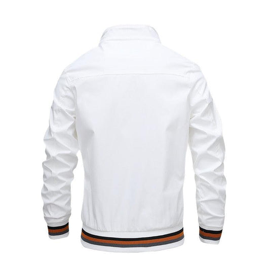 Men Lightweight Fashion Jacket Men New Casual Windbreaker Jacket Coats Windbreaker Jackets For Men Spring Autumn Casual Outdoor Waterproof Elegant Blue Slim Jackets