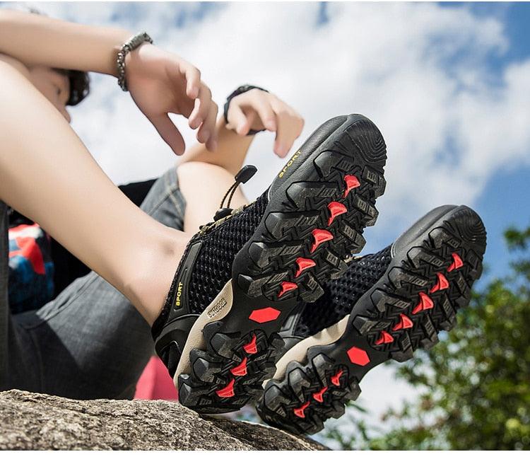 Herren Anti-Rutsch-Wander-Kletter-Wassersportschuhe Strandschuhe Barfuß-Surfschuhe Outdoor-Fluss-Upstream-Schnelltrocknende Barfuß-Strand-Sneaker Schwimm-Boot-Angel-Yoga-Fitnessstudio