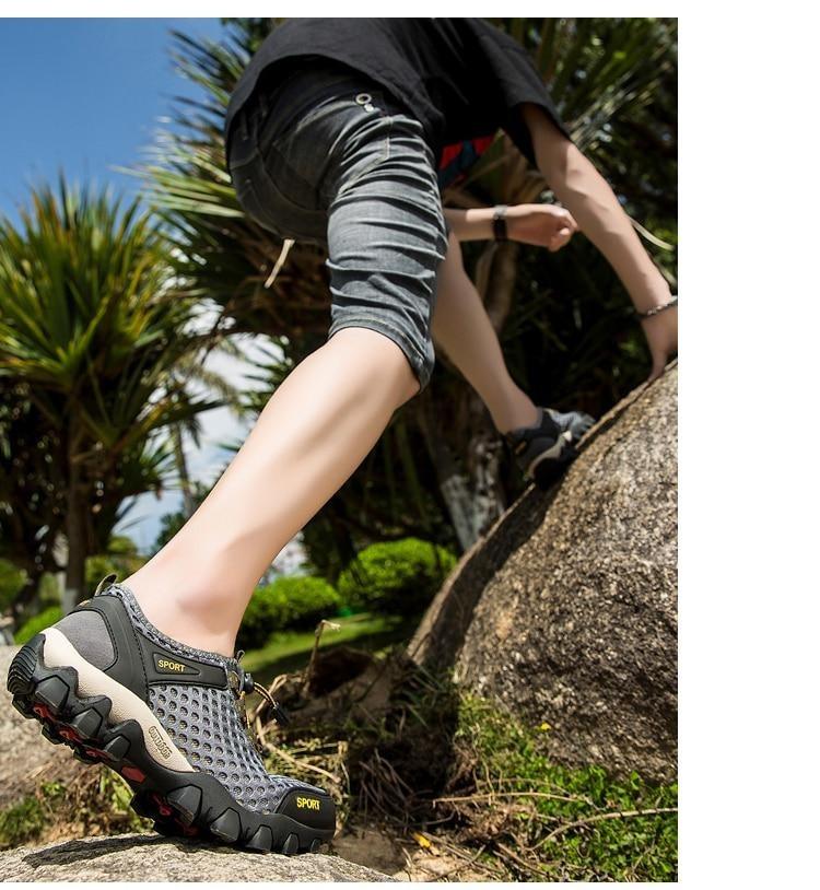 Herren Anti-Rutsch-Wander-Kletter-Wassersportschuhe Strandschuhe Barfuß-Surfschuhe Outdoor-Fluss-Upstream-Schnelltrocknende Barfuß-Strand-Sneaker Schwimm-Boot-Angel-Yoga-Fitnessstudio