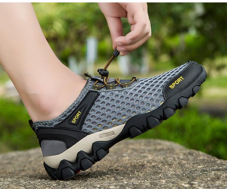 Herren Anti-Rutsch-Wander-Kletter-Wassersportschuhe Strandschuhe Barfuß-Surfschuhe Outdoor-Fluss-Upstream-Schnelltrocknende Barfuß-Strand-Sneaker Schwimm-Boot-Angel-Yoga-Fitnessstudio