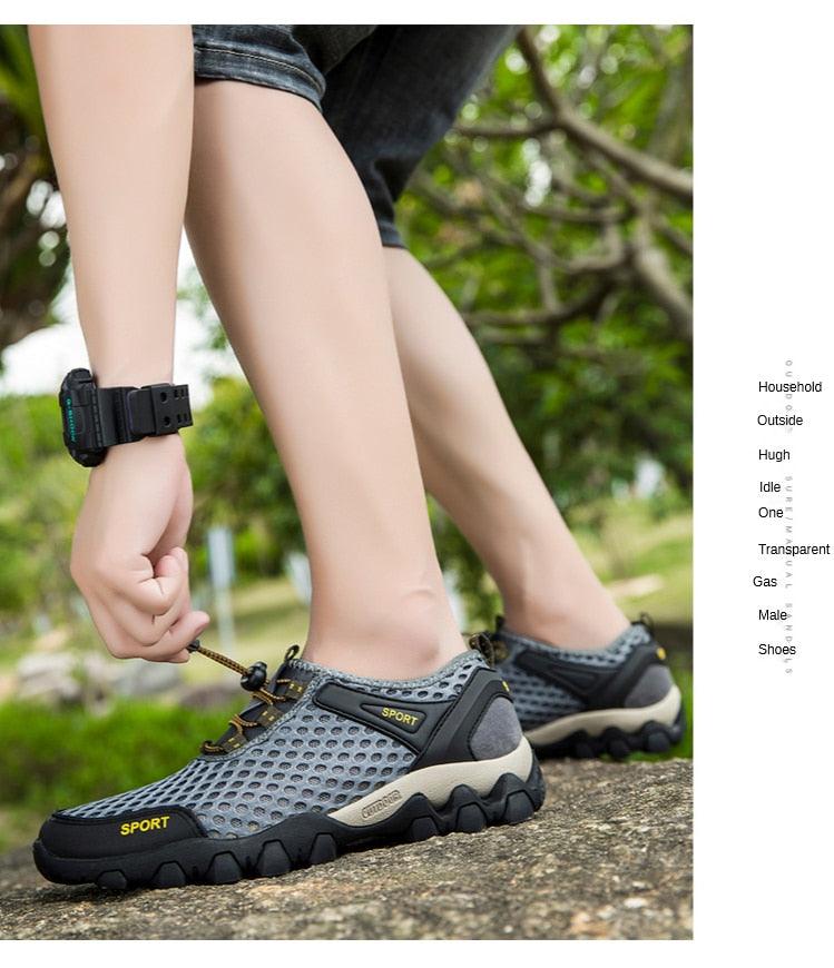Herren Anti-Rutsch-Wander-Kletter-Wassersportschuhe Strandschuhe Barfuß-Surfschuhe Outdoor-Fluss-Upstream-Schnelltrocknende Barfuß-Strand-Sneaker Schwimm-Boot-Angel-Yoga-Fitnessstudio