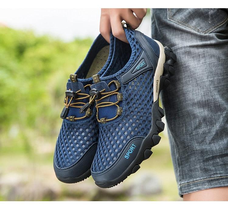 Herren Anti-Rutsch-Wander-Kletter-Wassersportschuhe Strandschuhe Barfuß-Surfschuhe Outdoor-Fluss-Upstream-Schnelltrocknende Barfuß-Strand-Sneaker Schwimm-Boot-Angel-Yoga-Fitnessstudio