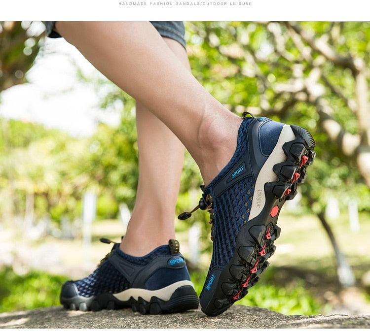 Herren Anti-Rutsch-Wander-Kletter-Wassersportschuhe Strandschuhe Barfuß-Surfschuhe Outdoor-Fluss-Upstream-Schnelltrocknende Barfuß-Strand-Sneaker Schwimm-Boot-Angel-Yoga-Fitnessstudio