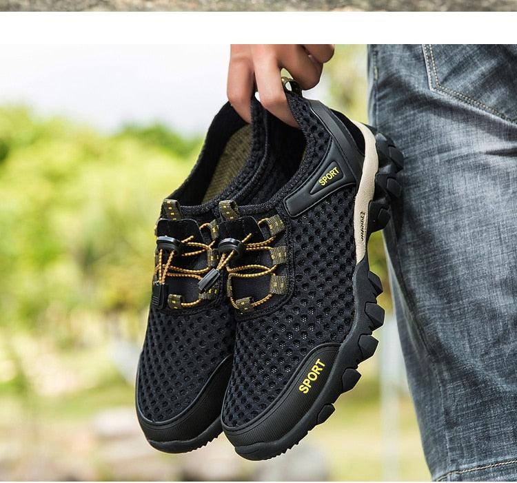 Herren Anti-Rutsch-Wander-Kletter-Wassersportschuhe Strandschuhe Barfuß-Surfschuhe Outdoor-Fluss-Upstream-Schnelltrocknende Barfuß-Strand-Sneaker Schwimm-Boot-Angel-Yoga-Fitnessstudio