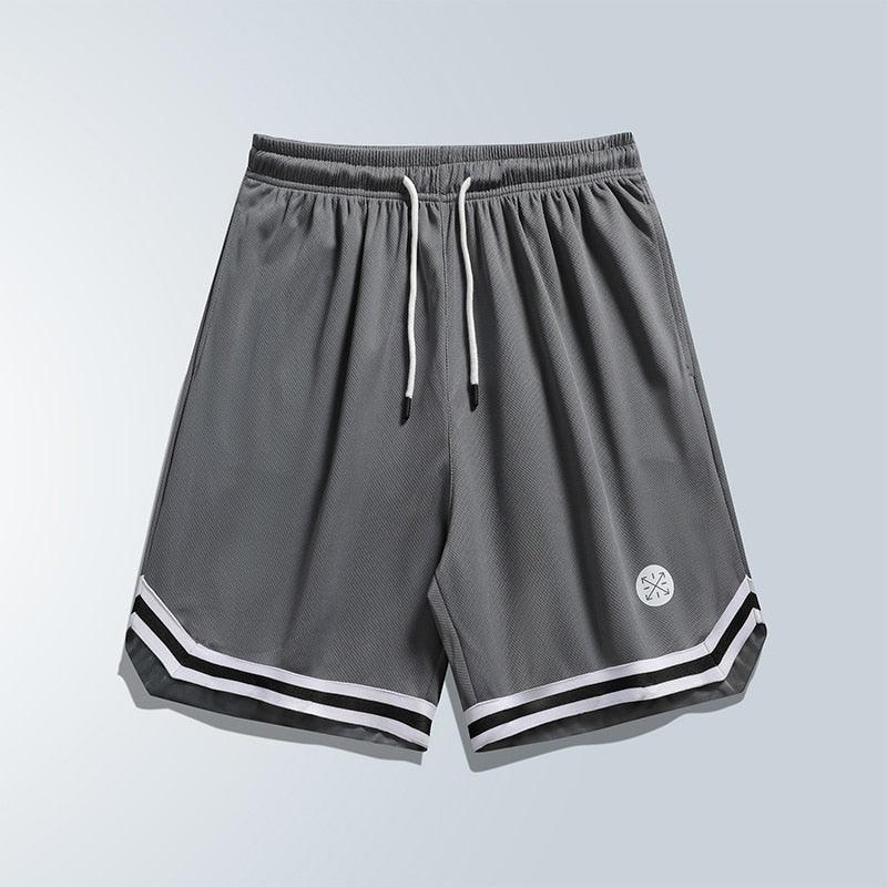 Men's Summer Mesh Sports Shorts Basketball Fitness Speed Dry Running Breathable Shorts Casual Loose Large Size Mens Quick Dry Workout Shorts Basketball Shorts