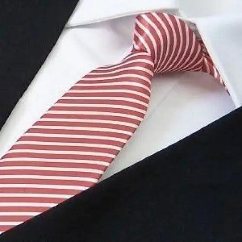 Modern Black And White Men Necktie Casual Business Meeting Formal Polyester Skinny Slim Necktie