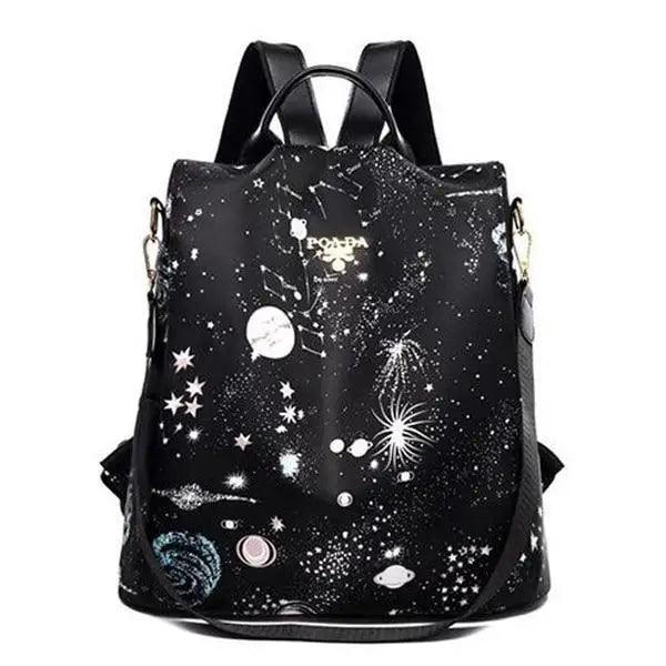 Modern Elegant  Waterproof Women's Backpack Fashionable Anti-theft Women Backpacks Nice Print School Bag High Quality Large Capacity Backpack