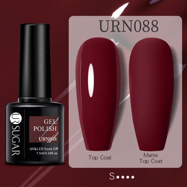 Modern Luxury Autumn Winter Womens Gel Polish Glossy Matte Diamond Effect Long Lasting Nail Art Sequins Design