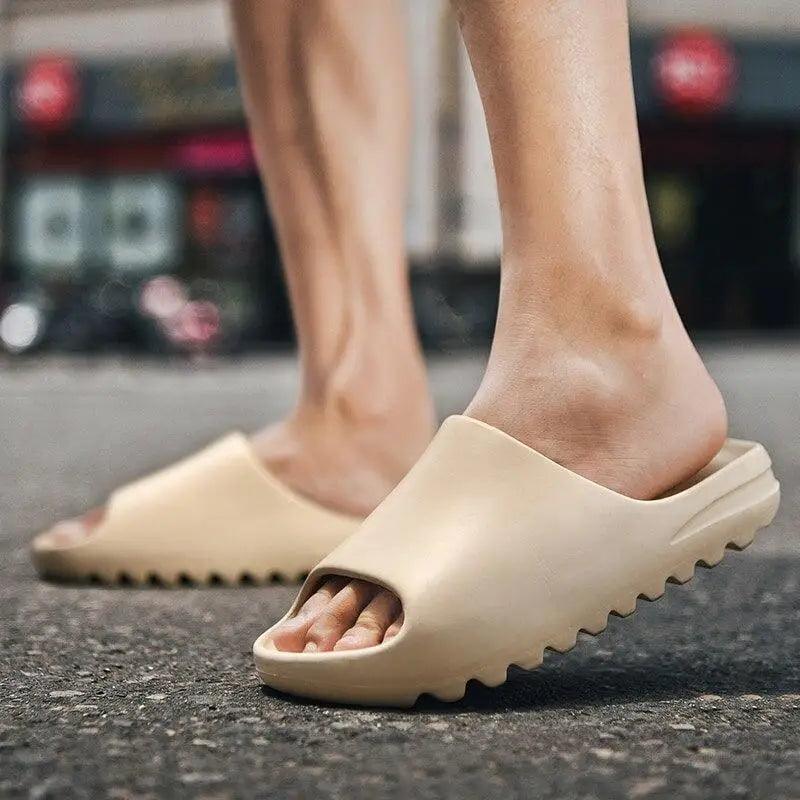 Modern Thick Soft Slippers Classic Non-slip Flip Flops Spa Slippers Indoor Outdoor Summer Unisex Flip Flops
