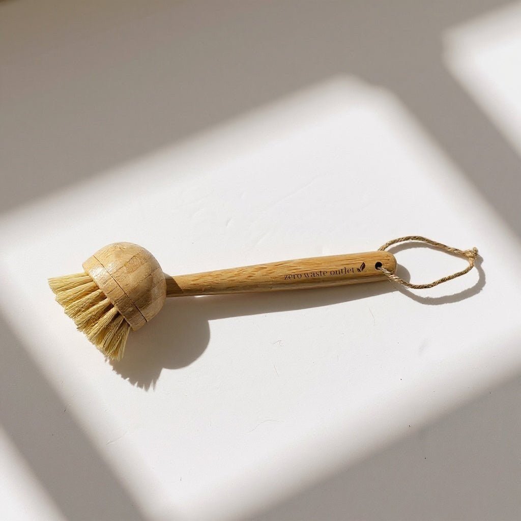 Brosse vaisselle modulaire en bambou