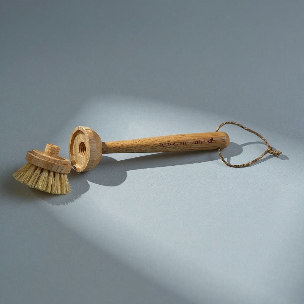 Brosse vaisselle modulaire en bambou