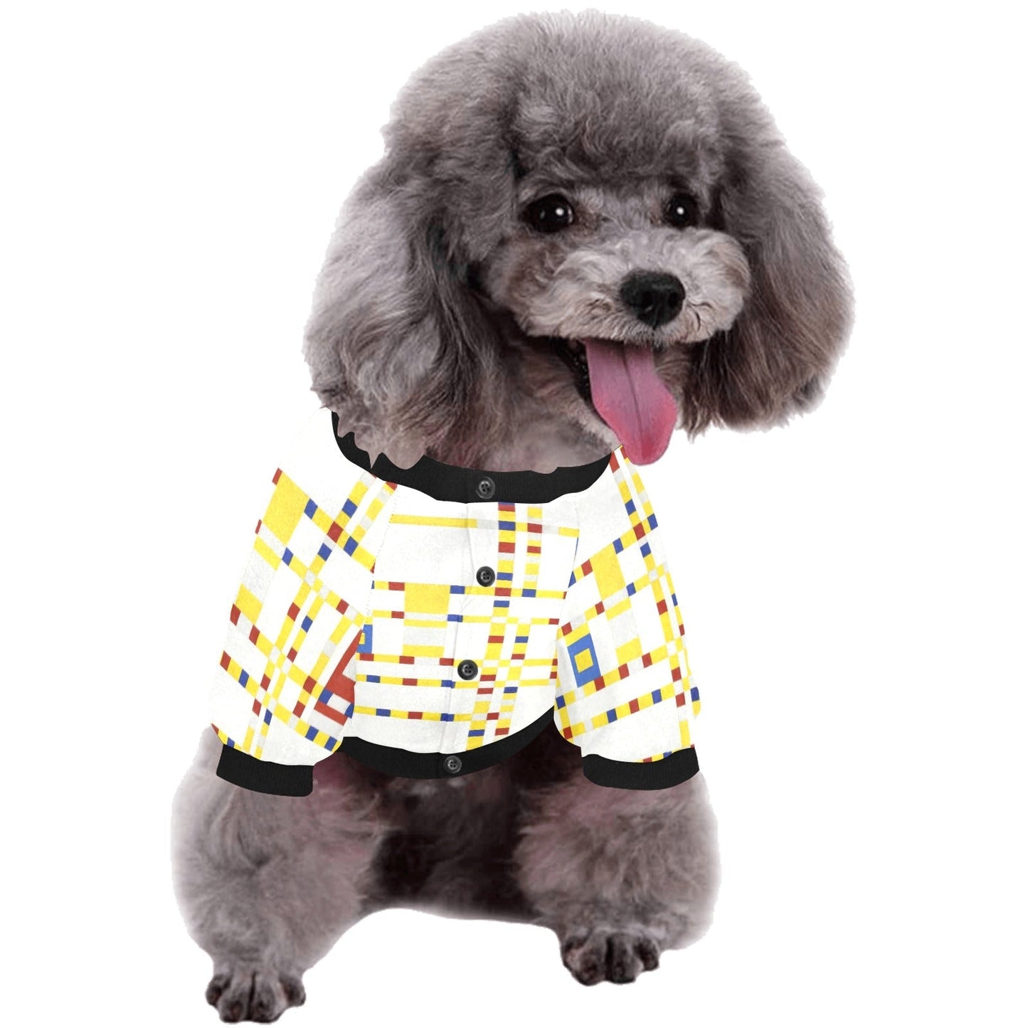 Mondrian Broadway Boogie Woogie Round Neck Shirt