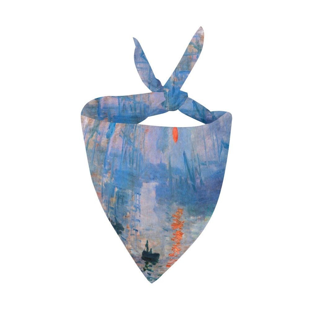 Monet Impression, Sunrise Double-Sided Pet Bandana