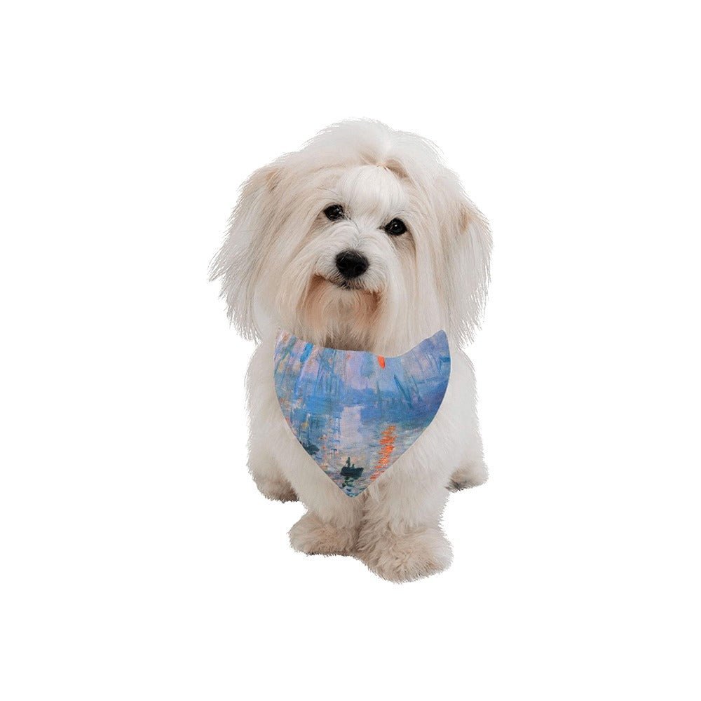 Monet Impression, Sunrise Double-Sided Pet Bandana
