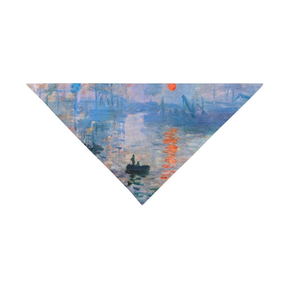 Monet Impression, Sunrise Double-Sided Pet Bandana