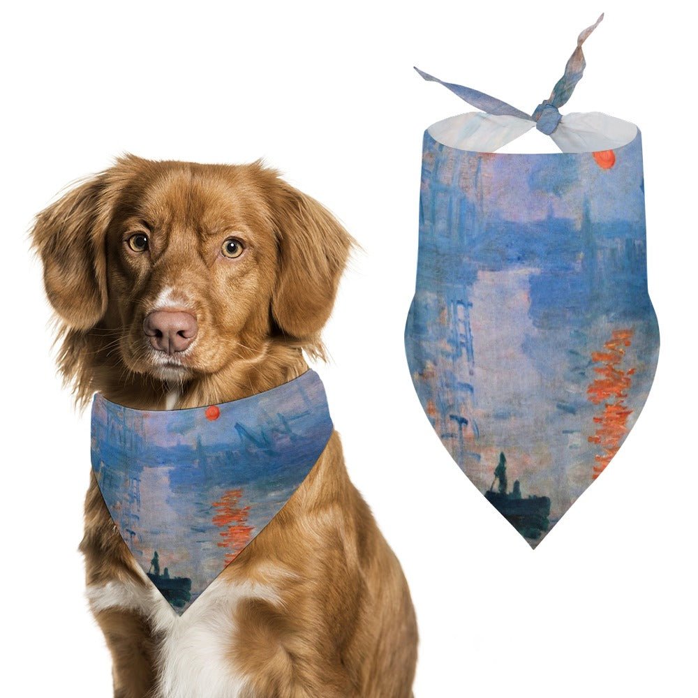 Monet Impression, Sunrise Pet Scarf