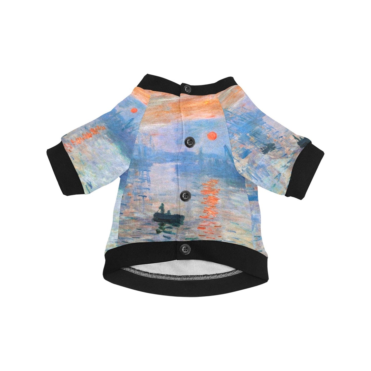 Monet Impression, Sunrise Round Neck Shirt