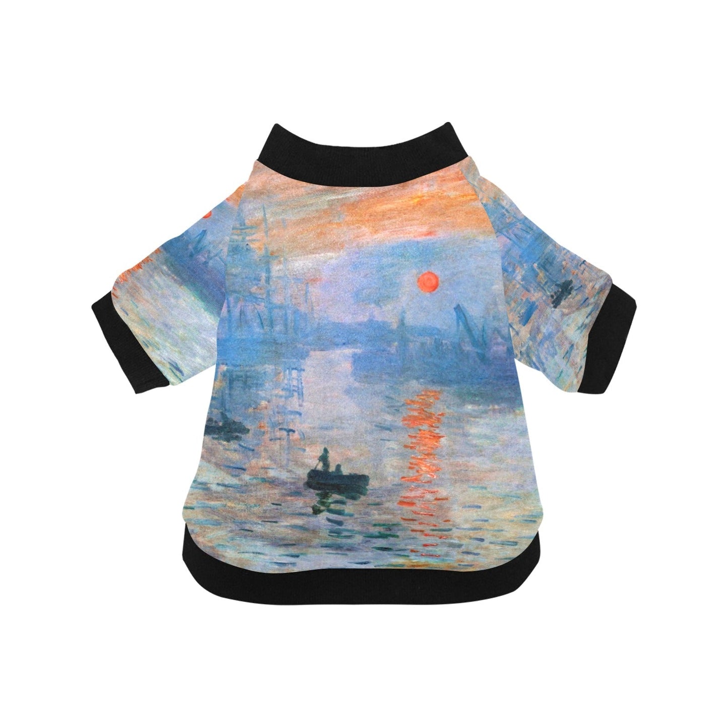 Monet Impression, Sunrise Round Neck Shirt