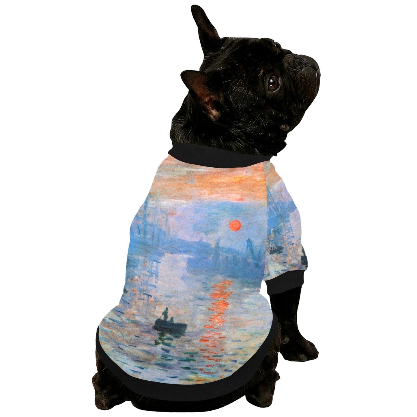 Monet Impression, Sunrise Round Neck Shirt