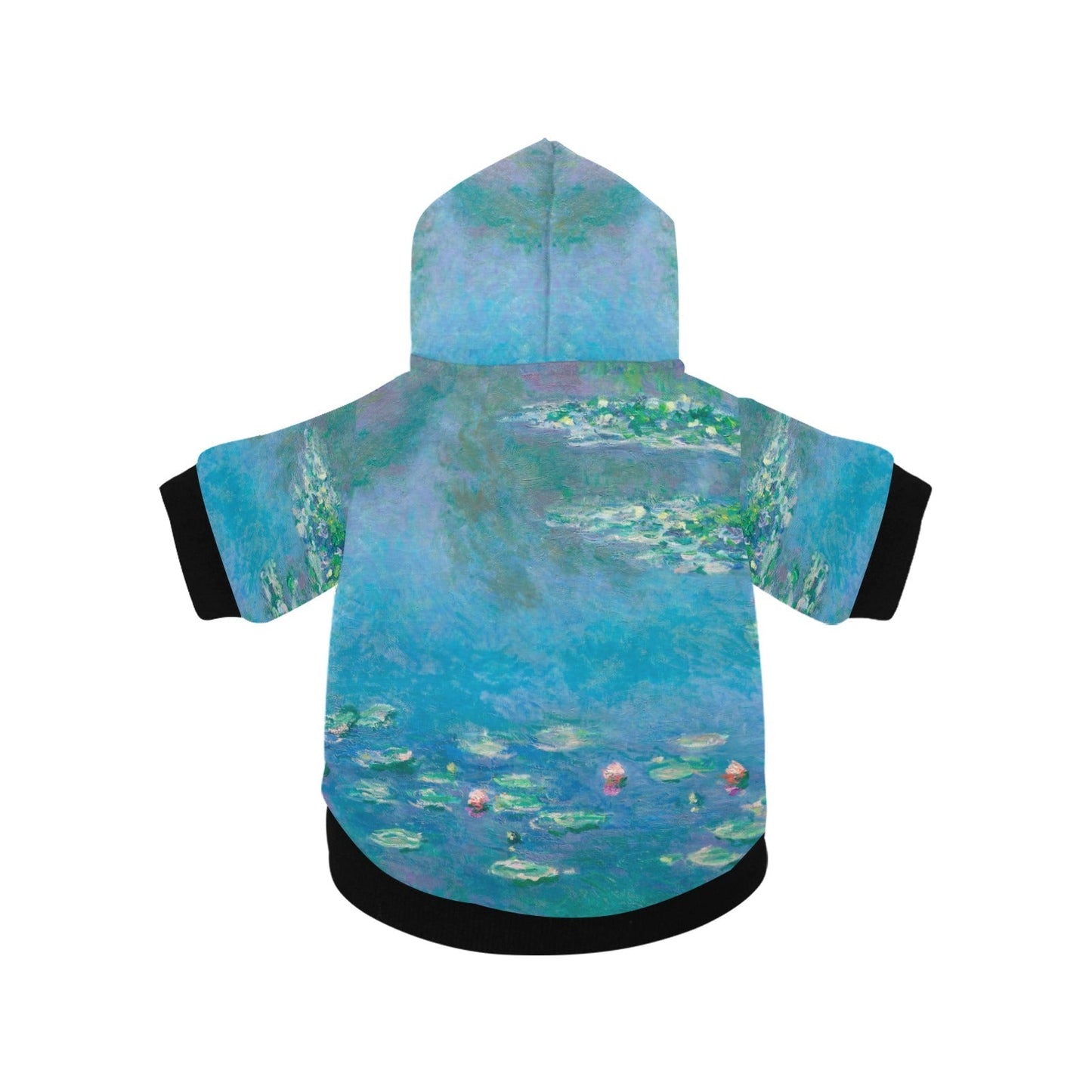 Monet Water Lilies Button Hoodie