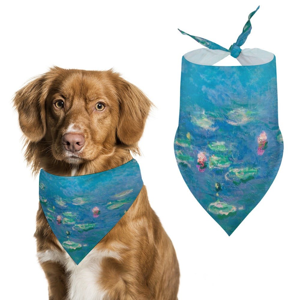 Monet Water Lilies Pet Scarf