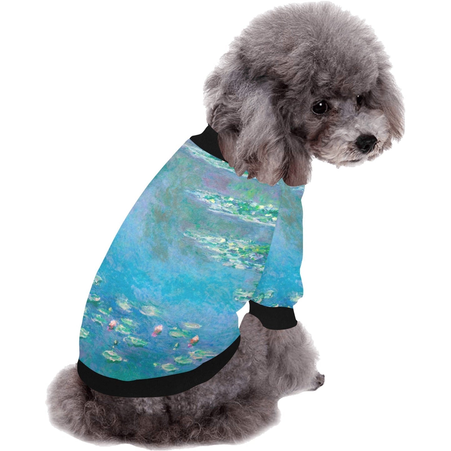 Monet Water Lilies Round Neck Shirt