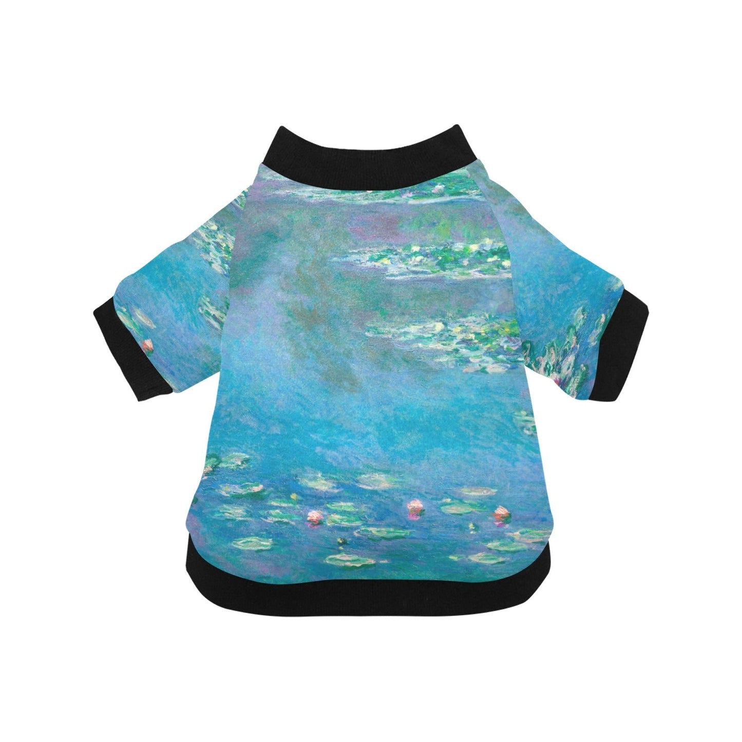 Monet Water Lilies Round Neck Shirt