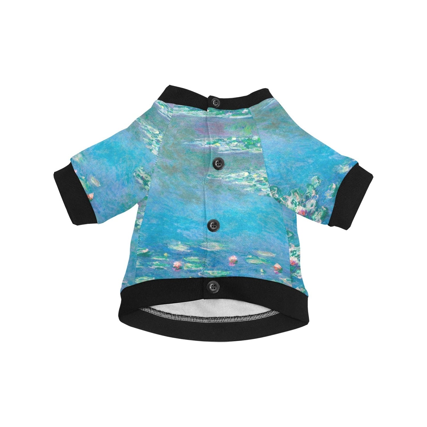 Monet Water Lilies Round Neck Shirt