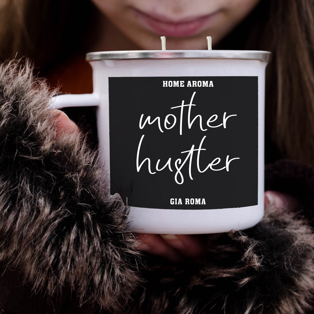 Mothers Day Candle Mug 16oz Reusable Metal Candle Soy Gift