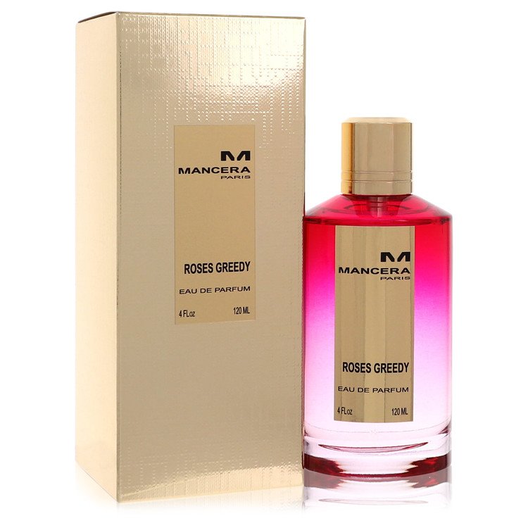 Mancera Roses Greedy par Mancera Eau De Parfum Vaporisateur (Unisexe) 120 ml pour Femme