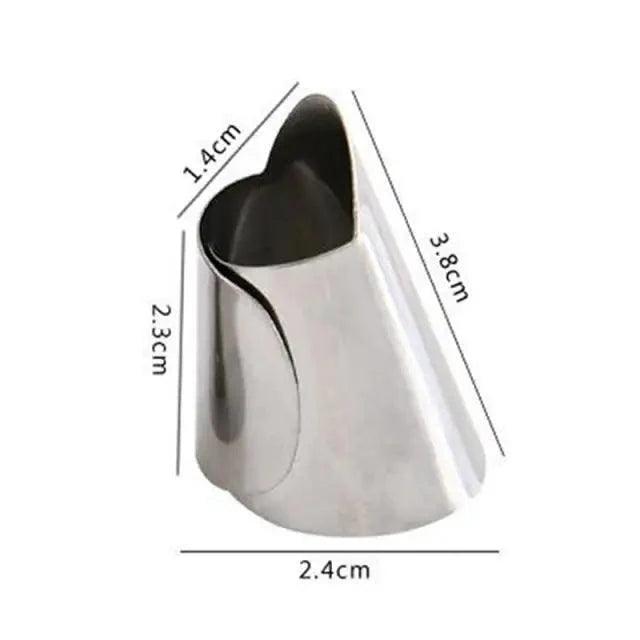 Multi-Functional 1 Set Silicone Finger Protector With Blade For Fruits Vegetable Thumb Knife Finger Guard Kitchen Accessories