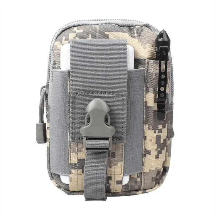 Multifunction Classic Water-Resistant Phone Bag Outdoor Waist Bag Portable Durable Large Capacity Bags