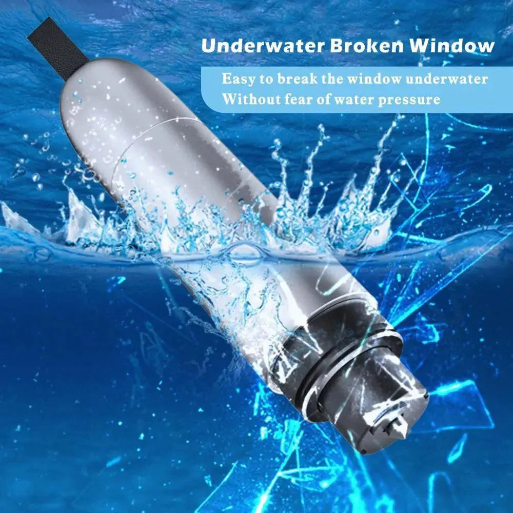 Multifunctional Life-Saving Mini Window Glass Breaker Seat Belt Cutter Safety Hammer Unique Design Car Accessories
