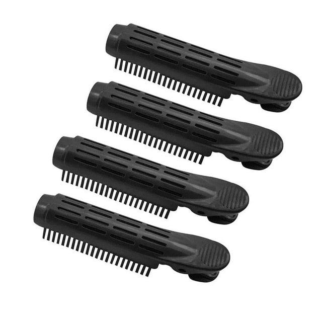 Natural Fluffy Hair Clip Curly Hair Plastic Hair Root Fluffy Clip Bangs Hair Styling Clip Candy Color Hairpins Curly Hair Styling Tool Hair Rollers Small And Easy to Carry Hair Accessories