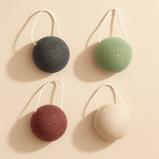 Éponge Faciale Naturelle en Konjac
