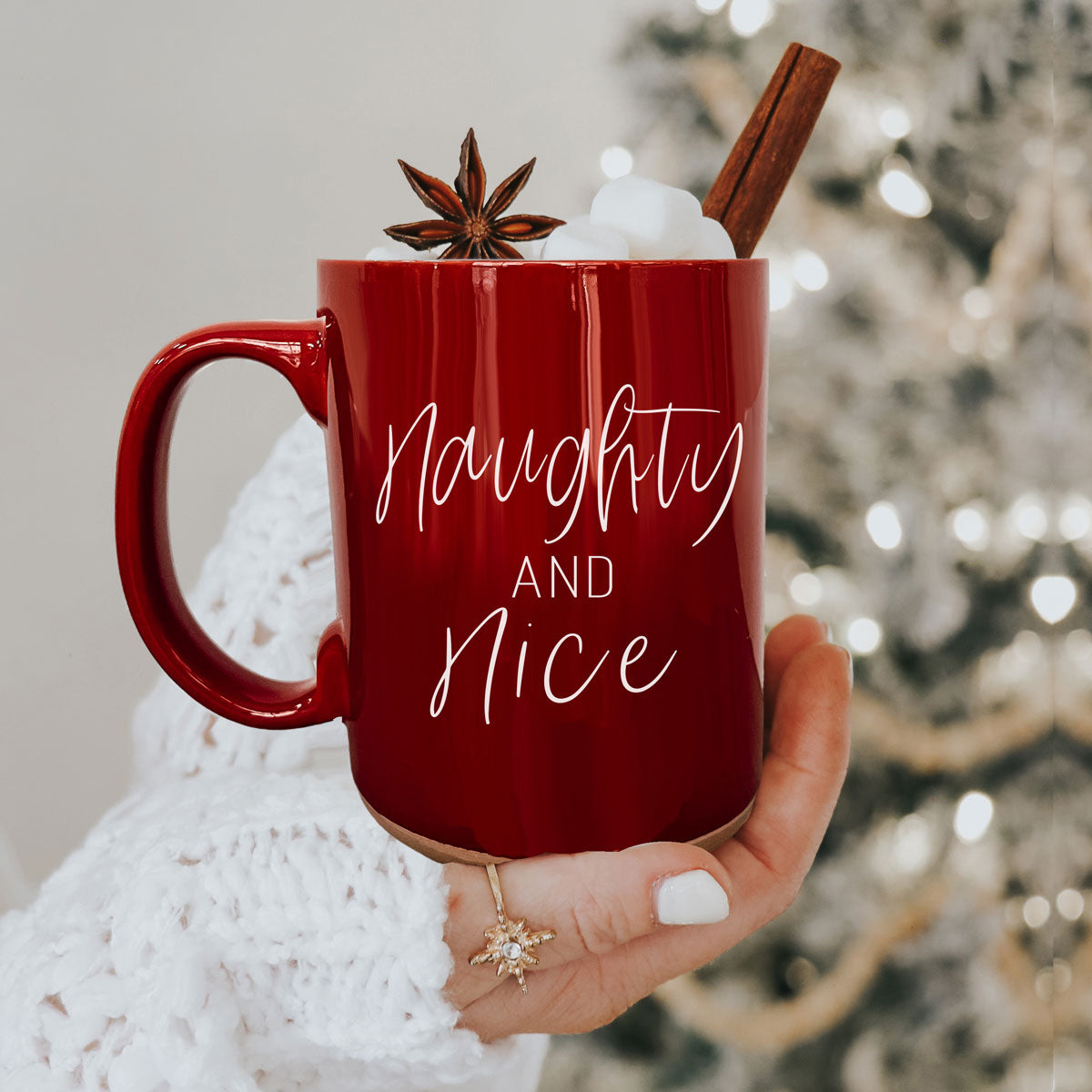 Weihnachts-Keramiktasse „Mama braucht eine stille Nacht“ Lustige Feiertags-Kaffeetasse Geschenk