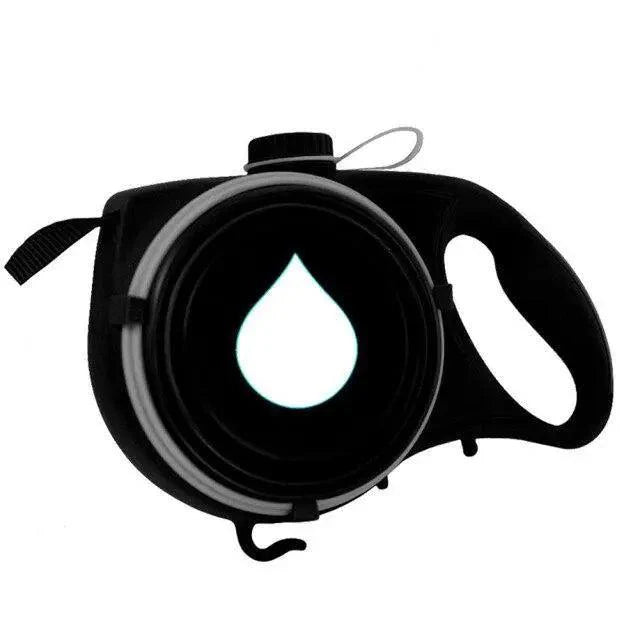 New 3 IN 1 Multifunctional Colorful Pet Leash With Built-in Water Bottle Bowl And Waste Bag Dispenser Modern Design For All Pets
