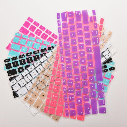 New 7 Candy Colors Silicone Keyboard Skin Cover For Laptops Gaming Laptop Keyboard Skin Protector For Gaming Lovers Gifts For Boyfriends