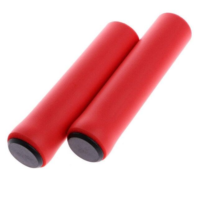 NEW Bicycle Grips Super Light Silicone Non-Slip Shock Absorption Road Handle Bike Bicycles Parts Comfortable Shock Absorption Bike Handlebar Grips Comfort Ergo Handlebar Grip Designed For  Cycling