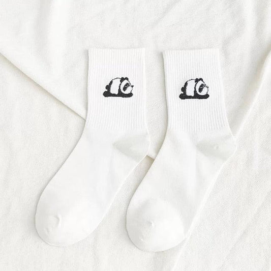 New Elegant Fruit Printed Breathable Cotton Socks Happy Funny Unisex Socks Candy Colors Harajuku Casual Cotton Crew Socks For Men And Women