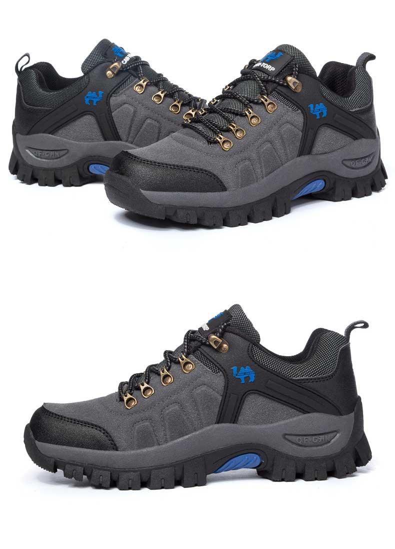 Neue Mode Outdoor Herren-Sneaker Wasserdichte Schuhe Herren Freizeitschuhe Wasserdichte Wanderstiefel Leichte Outdoor-Schuhe Outdoor-Laufschuhe Schnürsenkel Rutschfeste Freizeitschuhe