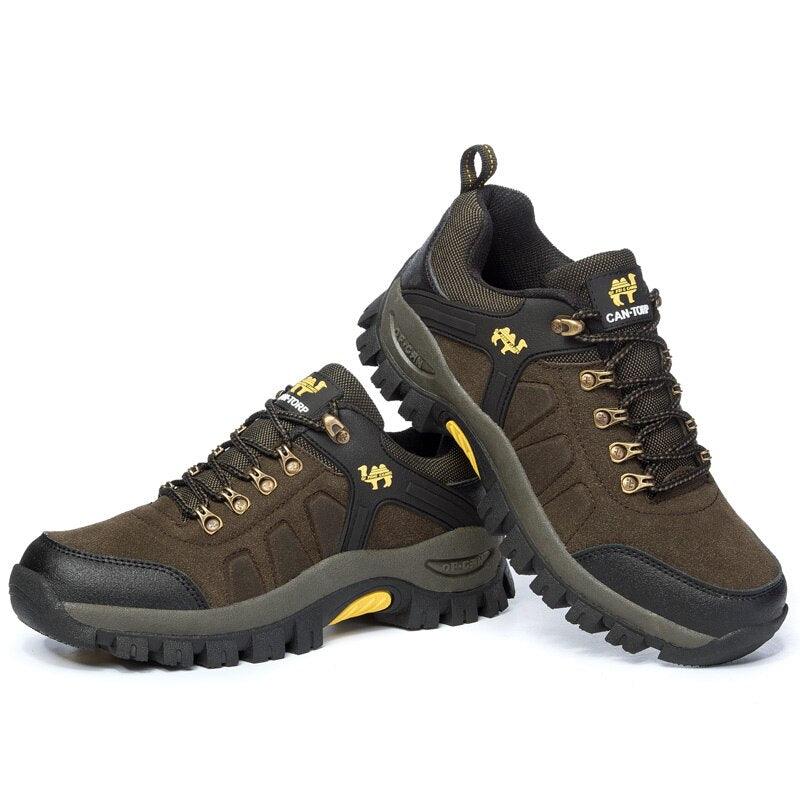 Neue Mode Outdoor Herren-Sneaker Wasserdichte Schuhe Herren Freizeitschuhe Wasserdichte Wanderstiefel Leichte Outdoor-Schuhe Outdoor-Laufschuhe Schnürsenkel Rutschfeste Freizeitschuhe