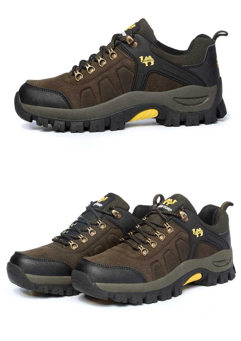 Neue Mode Outdoor Herren-Sneaker Wasserdichte Schuhe Herren Freizeitschuhe Wasserdichte Wanderstiefel Leichte Outdoor-Schuhe Outdoor-Laufschuhe Schnürsenkel Rutschfeste Freizeitschuhe