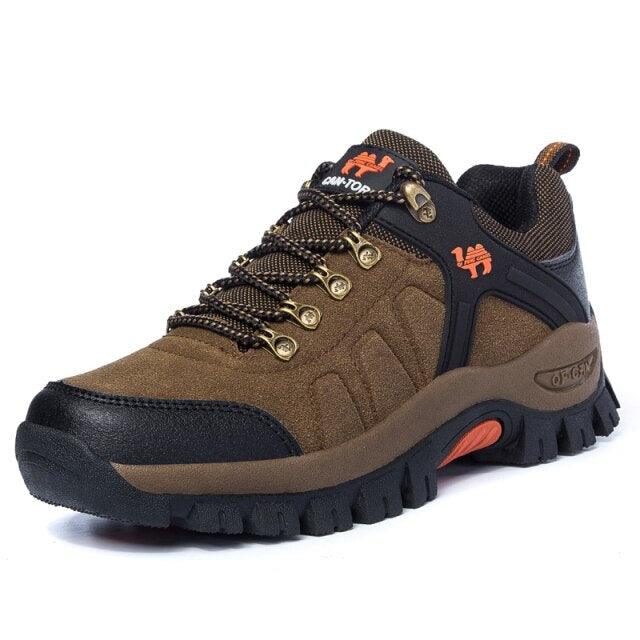 Neue Mode Outdoor Herren-Sneaker Wasserdichte Schuhe Herren Freizeitschuhe Wasserdichte Wanderstiefel Leichte Outdoor-Schuhe Outdoor-Laufschuhe Schnürsenkel Rutschfeste Freizeitschuhe